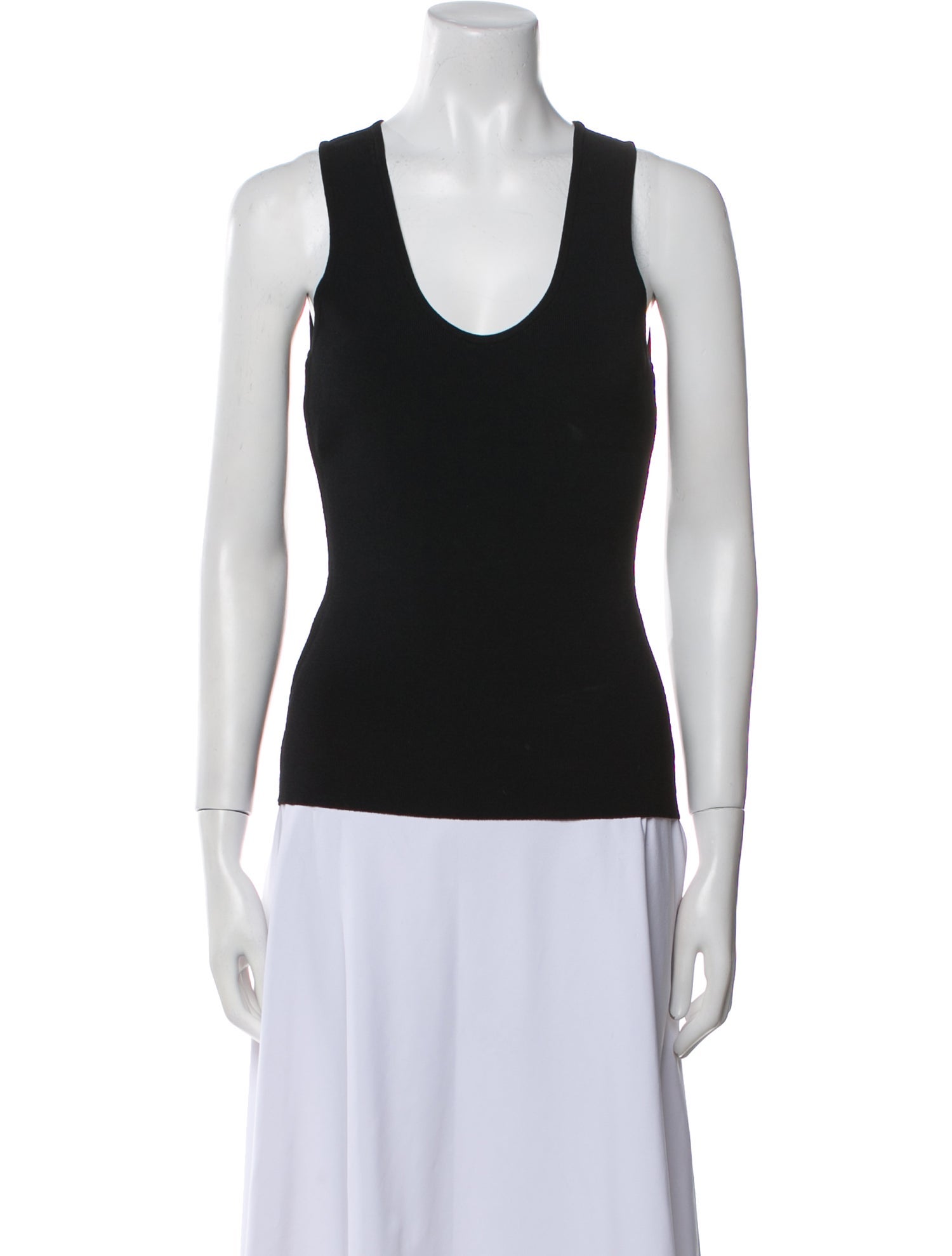 Scanlan Theodore Scoop Neck Sleeveless Top