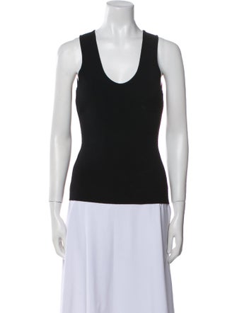Scanlan Theodore Scoop Neck Sleeveless Top