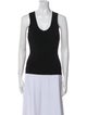 Scanlan Theodore Scoop Neck Sleeveless Top