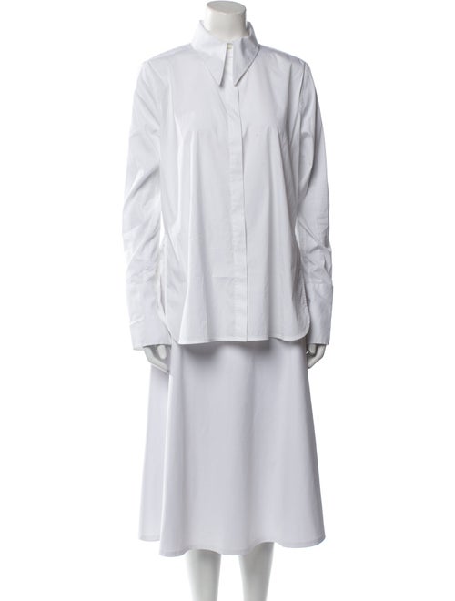 Scanlan Theodore Long Sleeve Button-Up Top