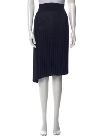 Scanlan Theodore Pleated Accents Midi Length Skirt