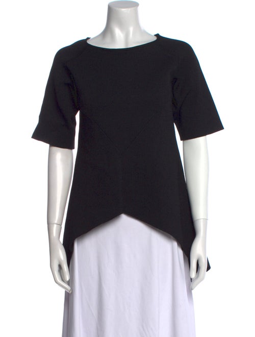 Scanlan Theodore Bateau Neckline Short Sleeve T-Shirt