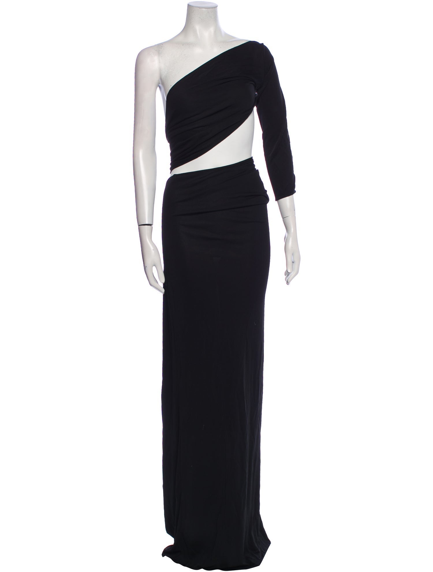 Scanlan Theodore One-Shoulder Long Dress