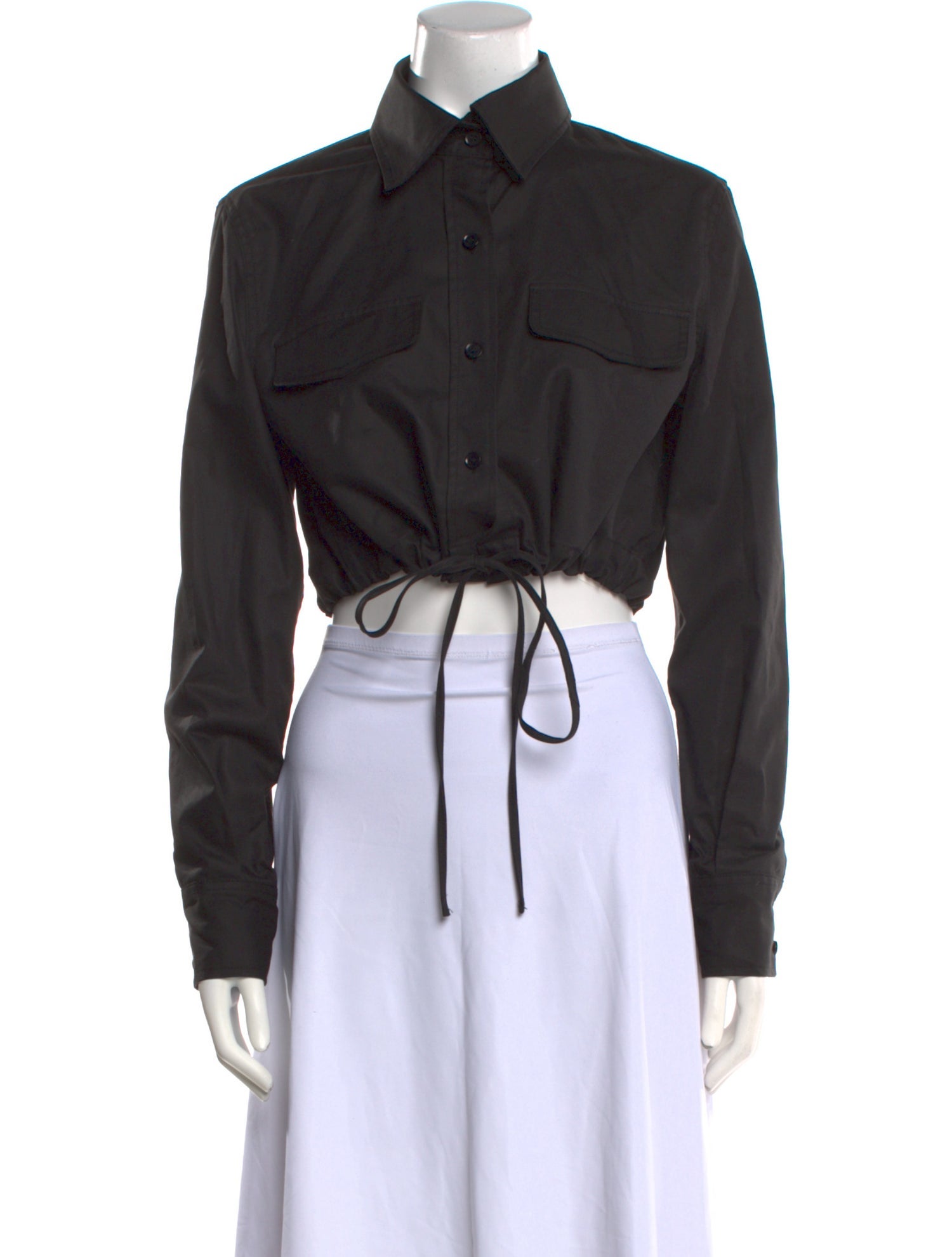 Scanlan Theodore Long Sleeve Crop Top