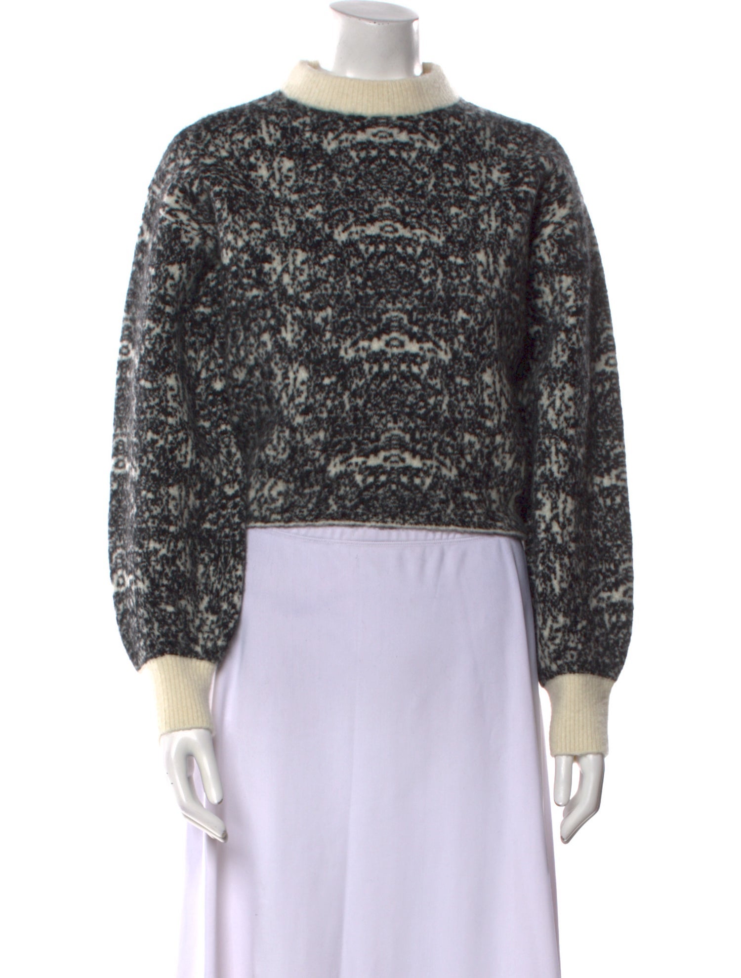 Scanlan Theodore Merino Wool Printed Sweater