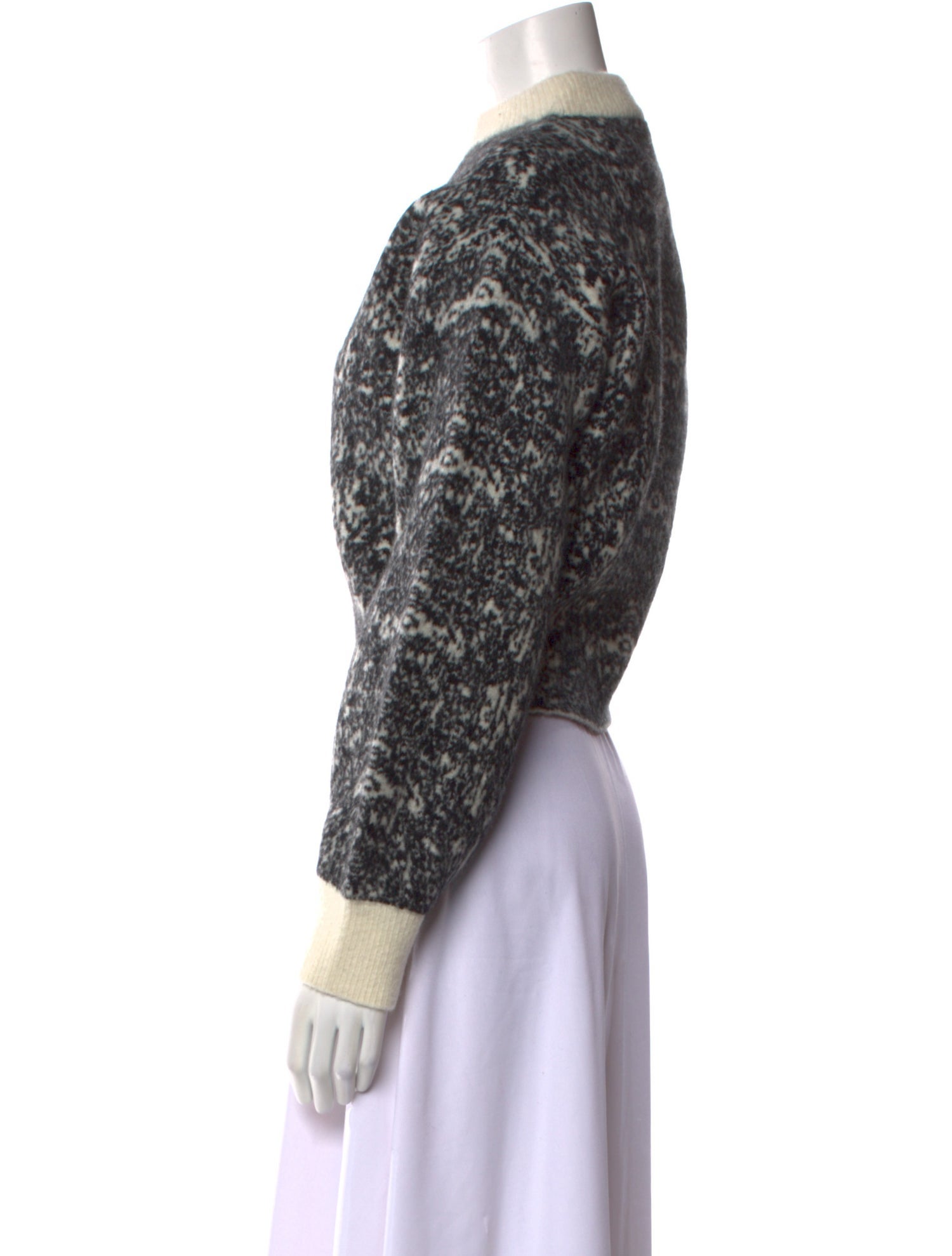 Scanlan Theodore Merino Wool Printed Sweater