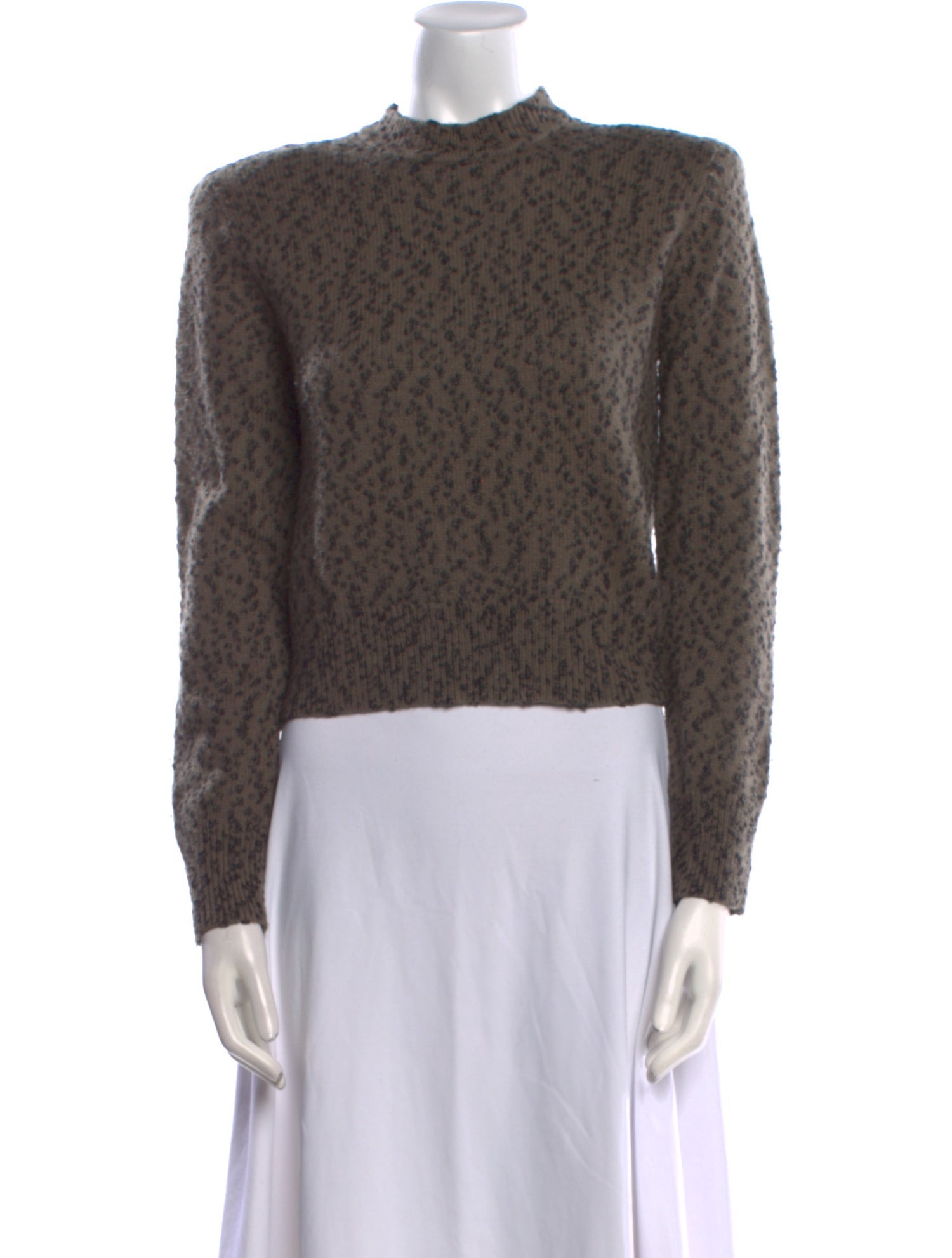 Scanlan Theodore Wool Mock Neck Sweater