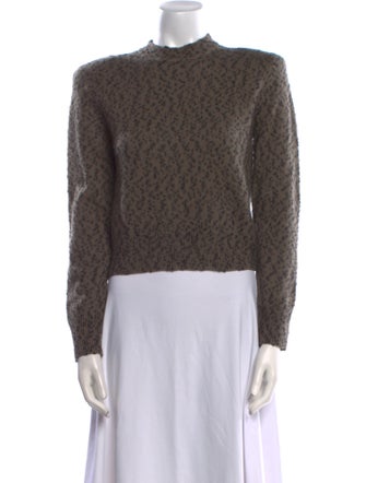 Scanlan Theodore Wool Mock Neck Sweater