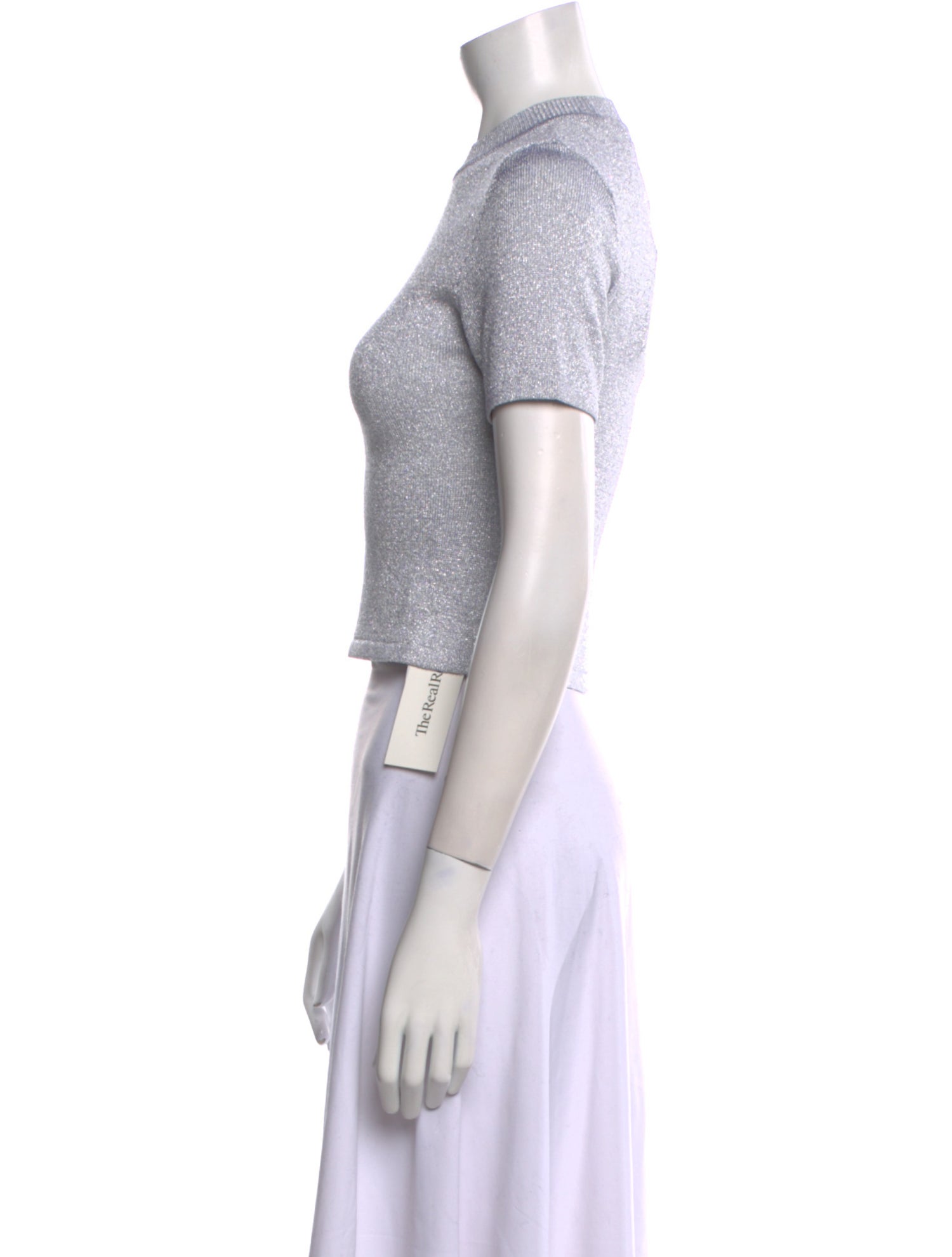 Scanlan Theodore Crew Neck Short Sleeve Crop Top w/ Tags