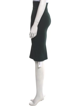 Scanlan Theodore Cutout Accent Knee-Length Skirt