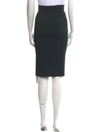 Scanlan Theodore Cutout Accent Knee-Length Skirt