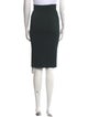 Scanlan Theodore Cutout Accent Knee-Length Skirt