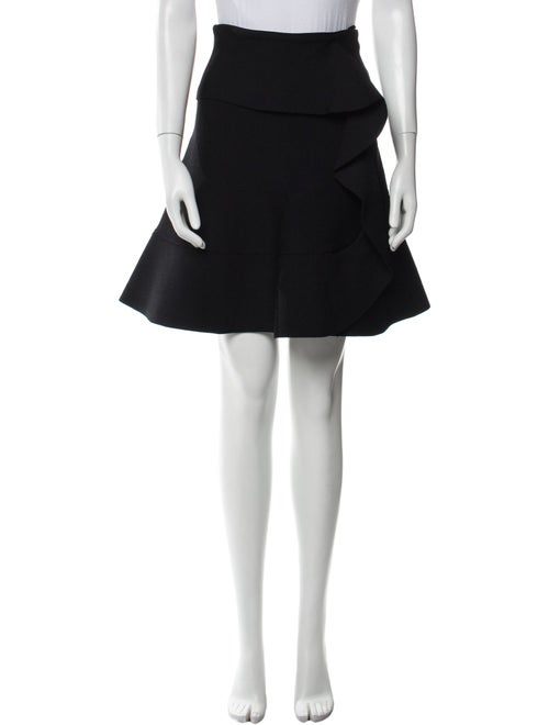 Scanlan Theodore Ruffle Embellishment Knee-Length Skirt