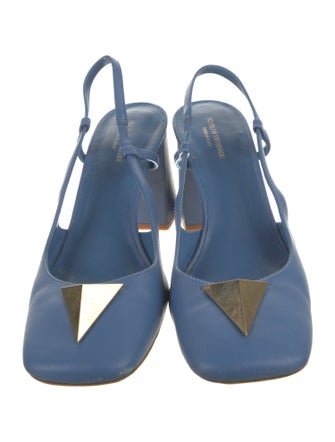 Scanlan Theodore Leather Slingback Pumps