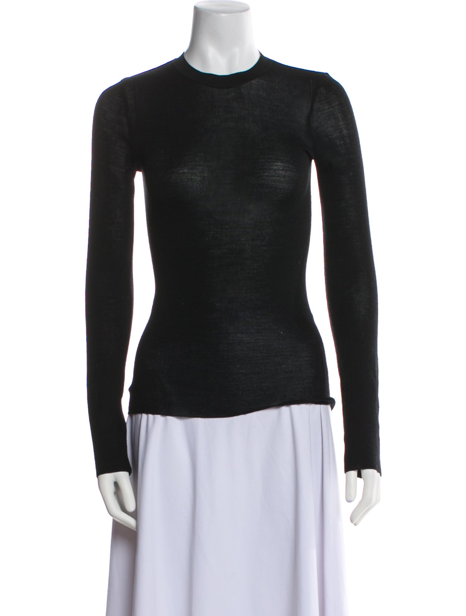 Scanlan Theodore Merino Wool Crew Neck Sweater