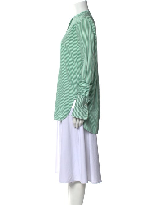 Scanlan Theodore Striped Mock Neck Tunic