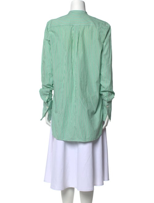 Scanlan Theodore Striped Mock Neck Tunic