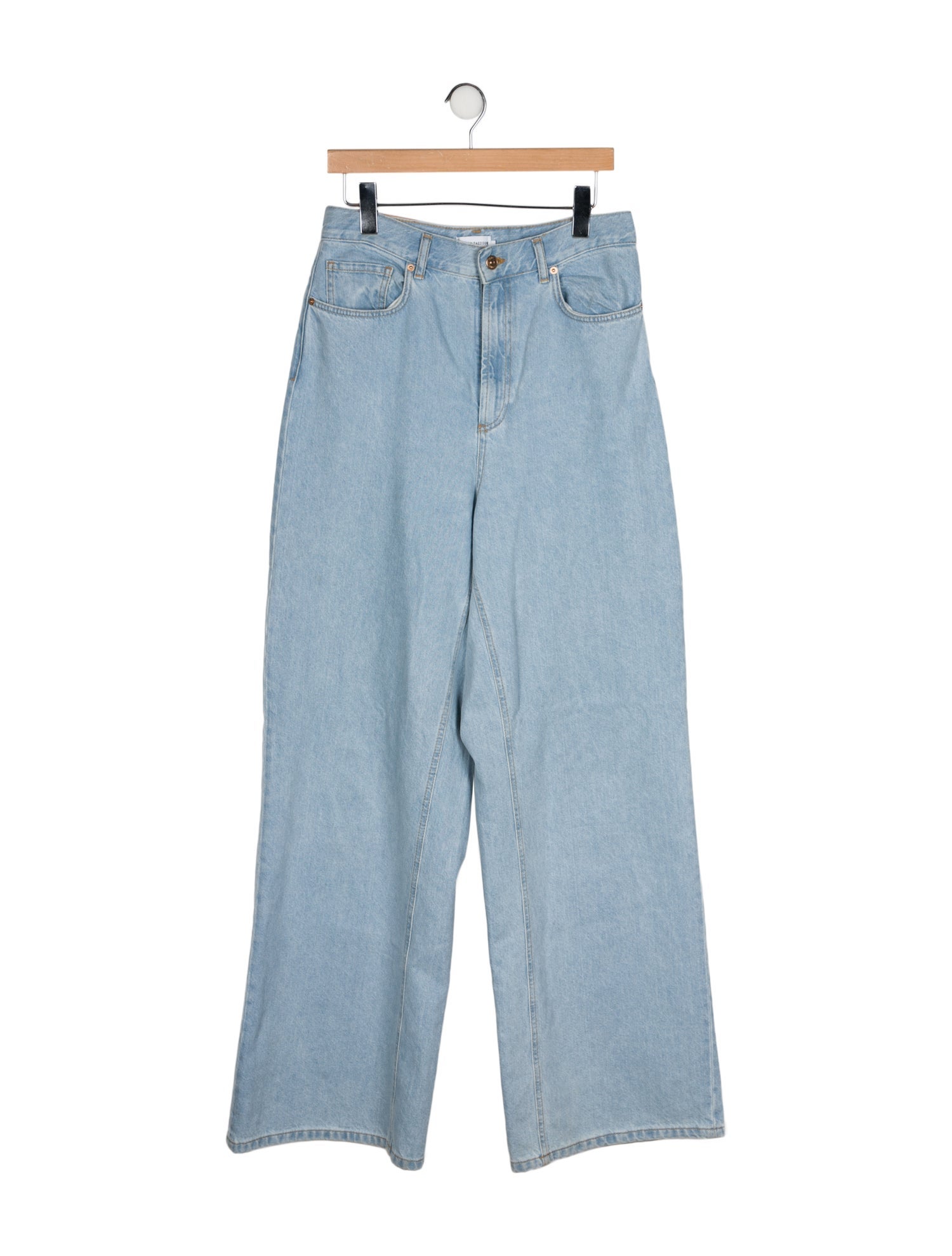 Scanlan Theodore High-Rise Wide Leg Jeans