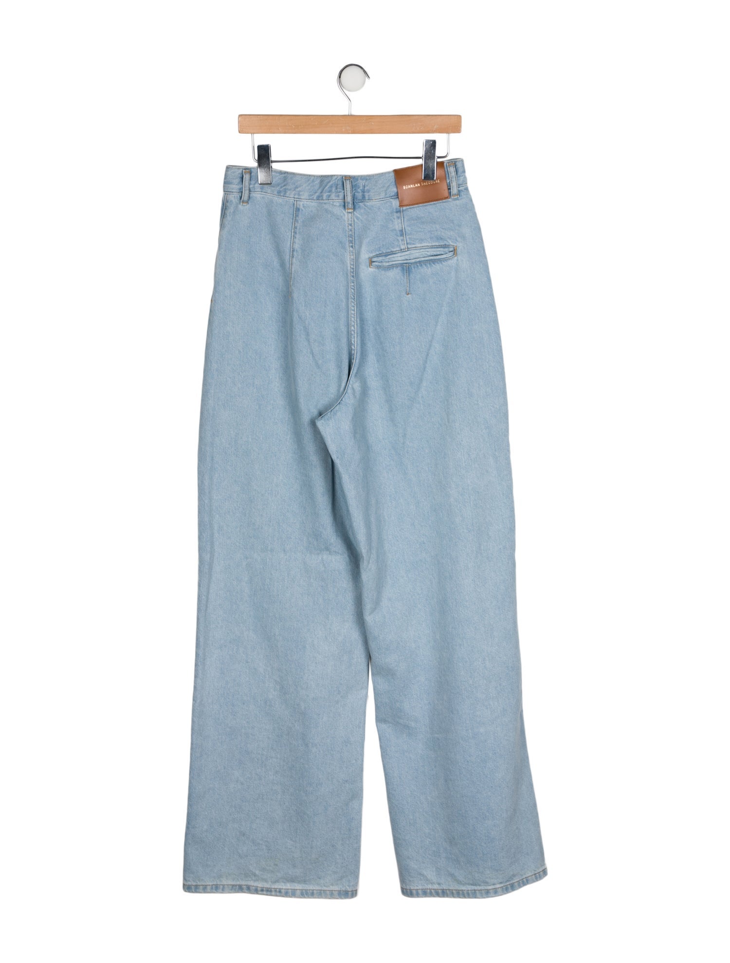 Scanlan Theodore High-Rise Wide Leg Jeans