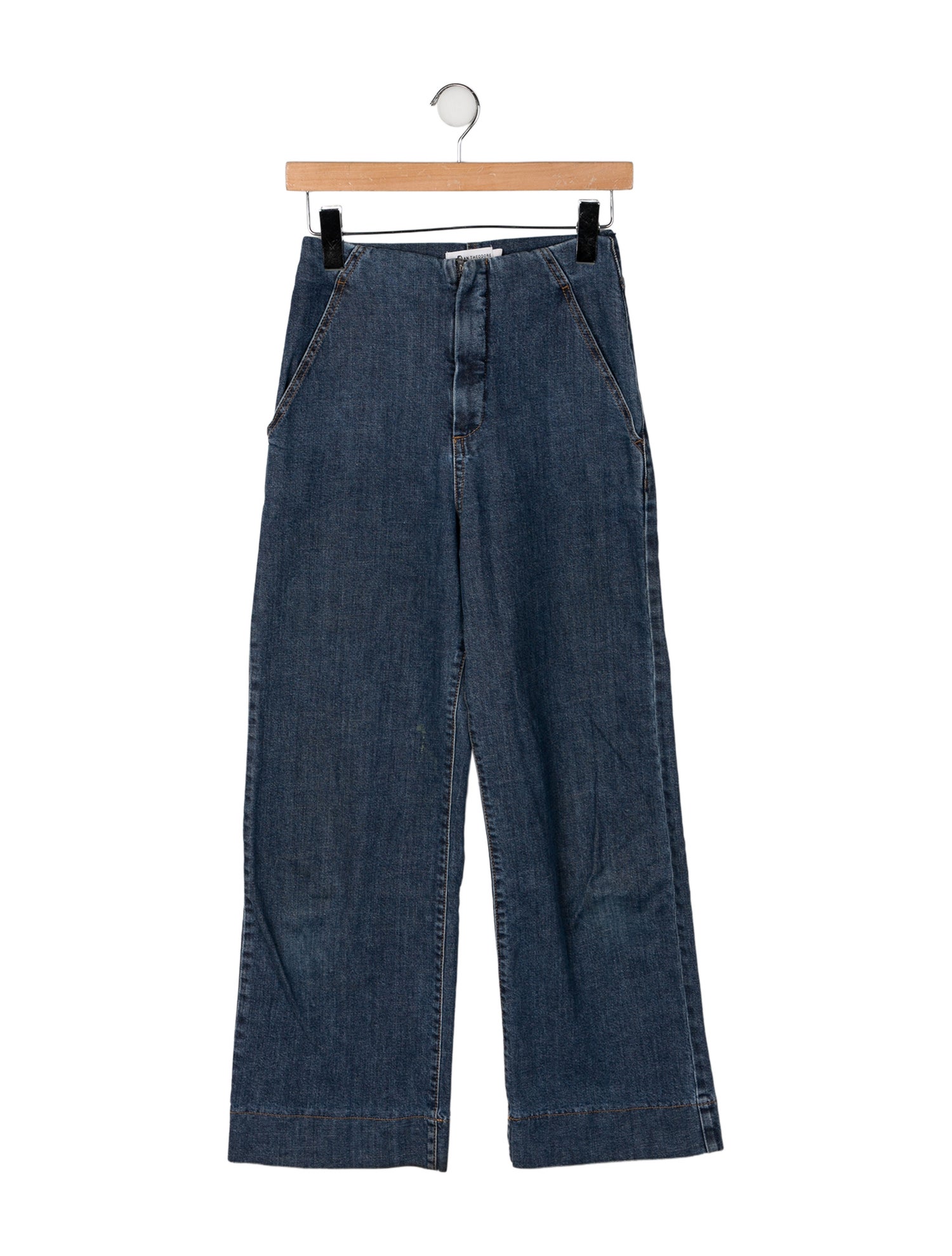 Scanlan Theodore High-Rise Wide Leg Jeans