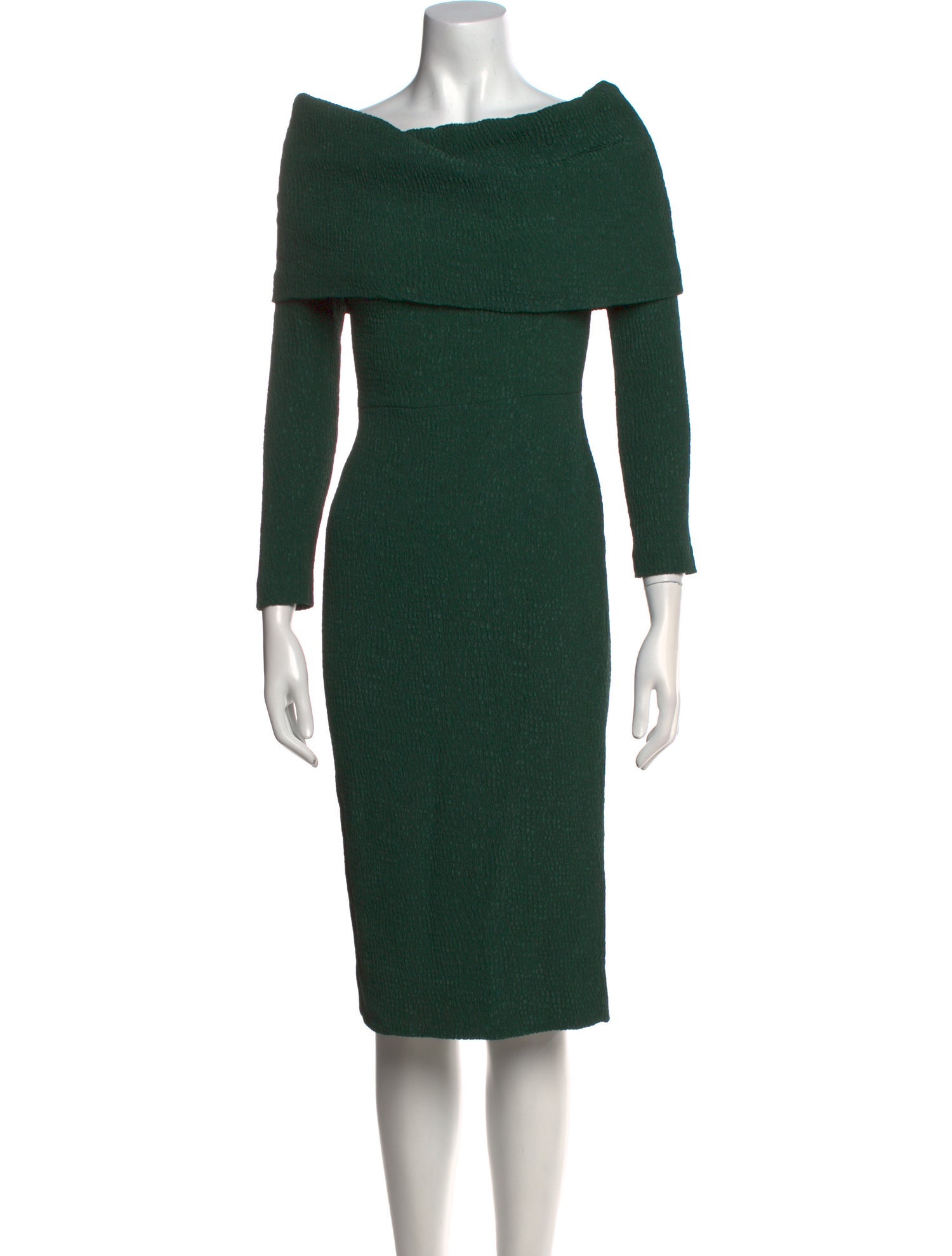 Scanlan Theodore Cowl Neck Long Dress