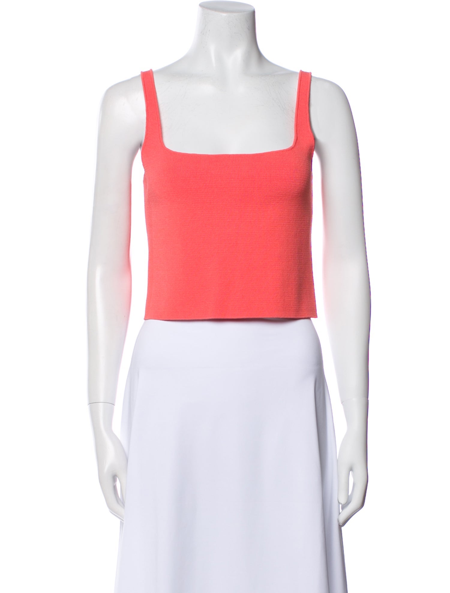 Scanlan Theodore Square Neckline Sleeveless Crop Top w/ Tags