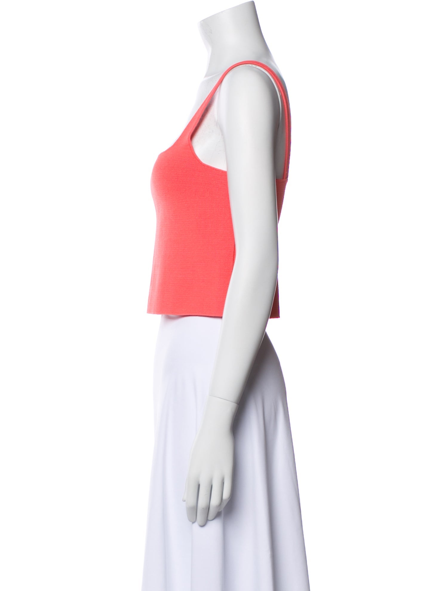 Scanlan Theodore Square Neckline Sleeveless Crop Top w/ Tags