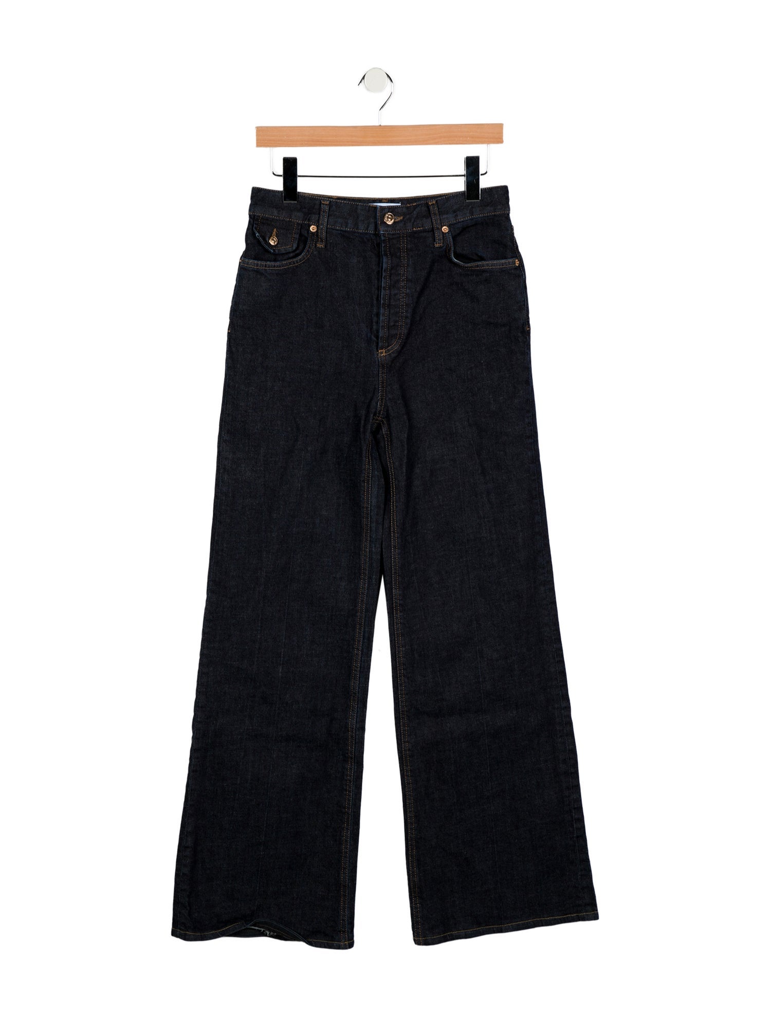 Scanlan Theodore High-Rise Wide Leg Jeans