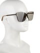 Scanlan Theodore Grey Butterfly Shield Oversize Sunglasses