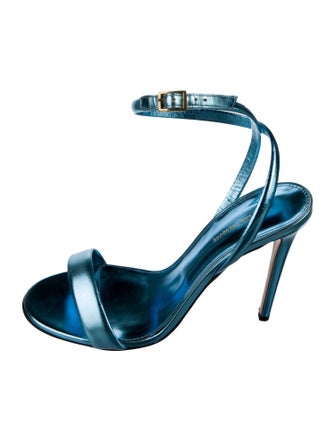 Scanlan Theodore Patent Leather Sandals