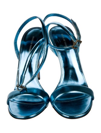 Scanlan Theodore Patent Leather Sandals