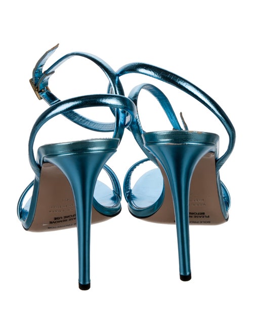 Scanlan Theodore Patent Leather Sandals