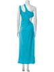 Scanlan Theodore One-Shoulder Long Dress