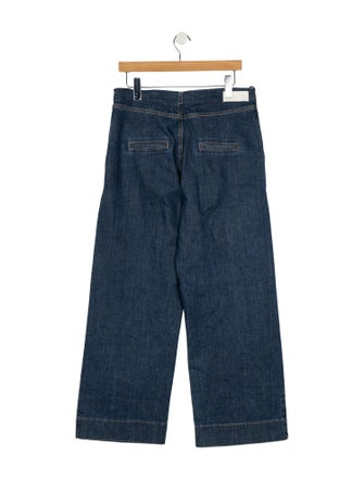 Scanlan Theodore High-Rise Wide Leg Jeans