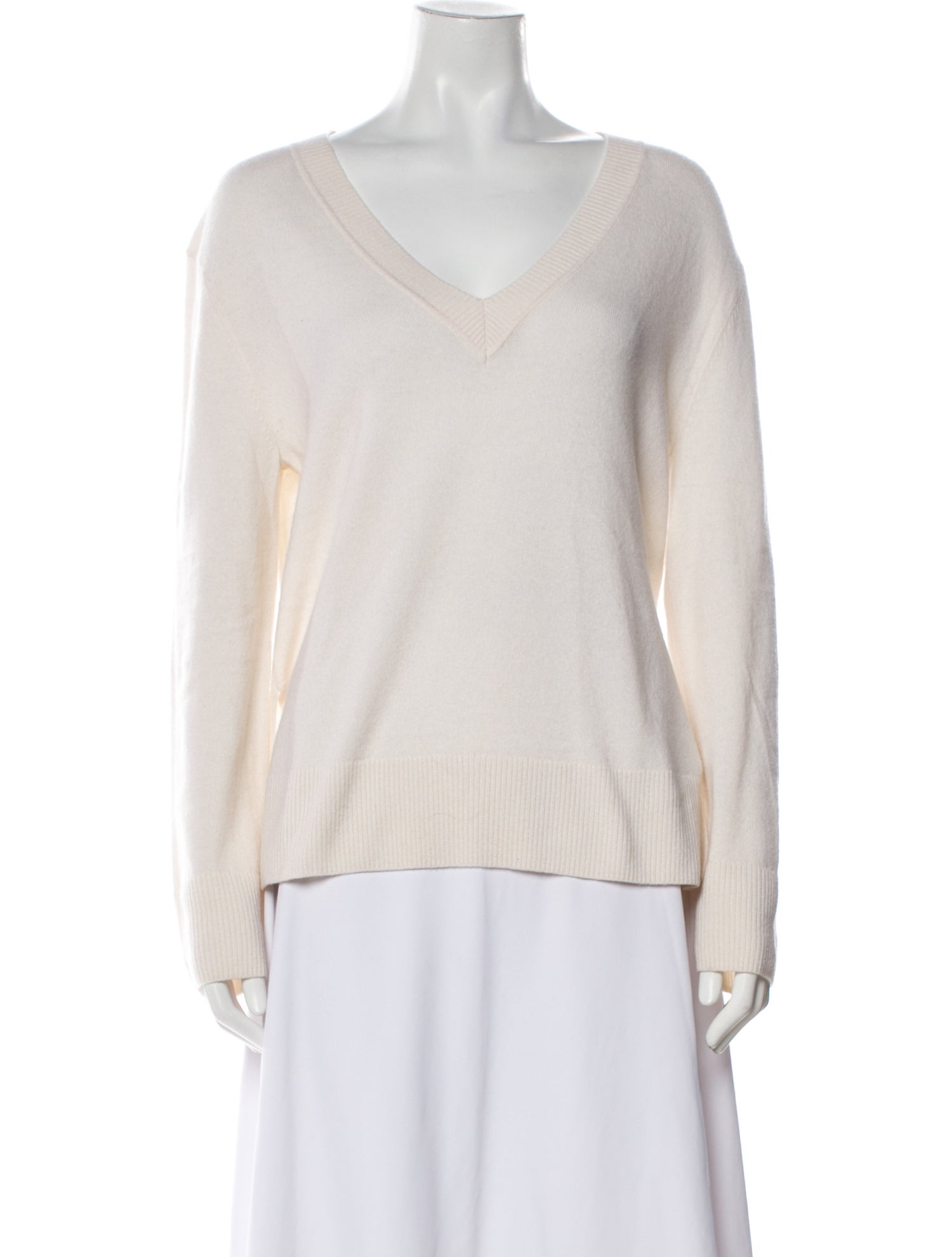 Scanlan Theodore Cashmere V-Neck Sweater w/ Tags