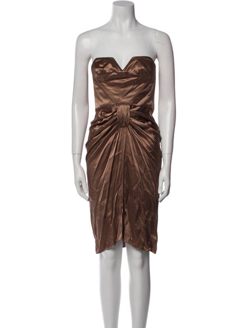 Scanlan Theodore Silk Mini Dress