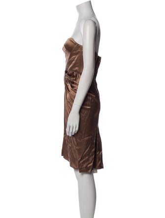 Scanlan Theodore Silk Mini Dress