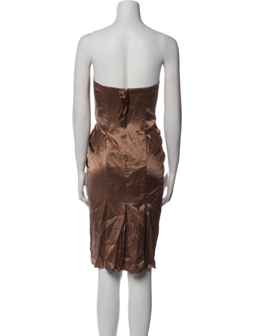 Scanlan Theodore Silk Mini Dress