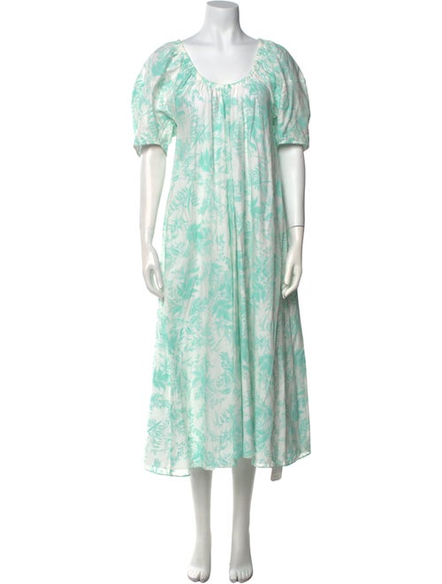 Scanlan Theodore Printed Long Dress