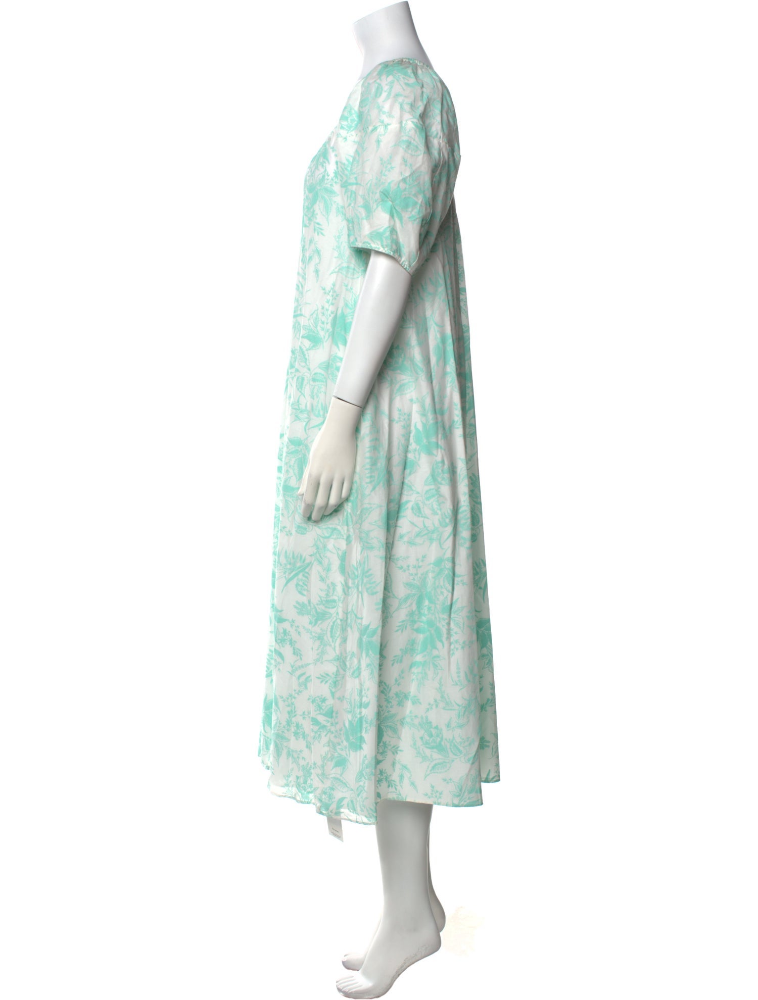 Scanlan Theodore Printed Long Dress