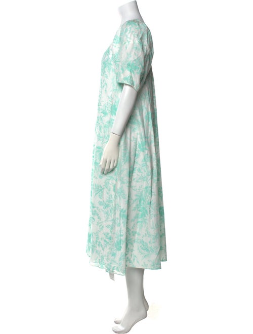 Scanlan Theodore Printed Long Dress