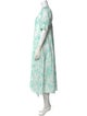 Scanlan Theodore Printed Long Dress