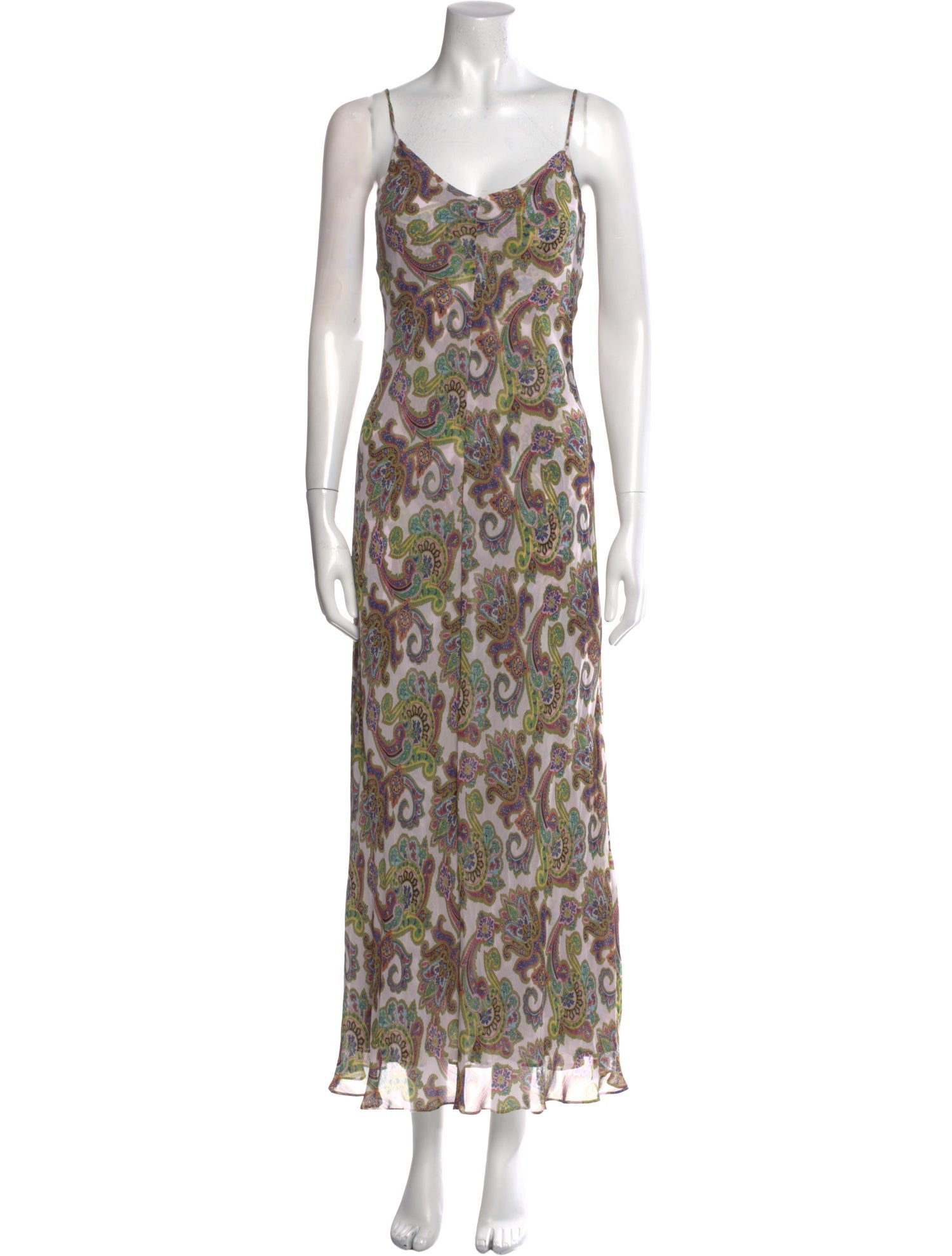 Scanlan Theodore Printed Long Dress w/ Tags