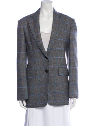 Scanlan Theodore Plaid Print Blazer