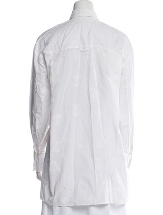 Scanlan Theodore Long Sleeve Button-Up Top