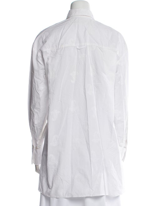 Scanlan Theodore Long Sleeve Button-Up Top