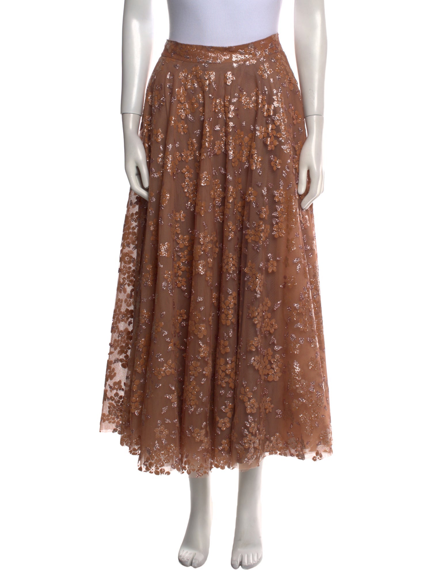 Scanlan Theodore Midi Length Skirt w/ Tags