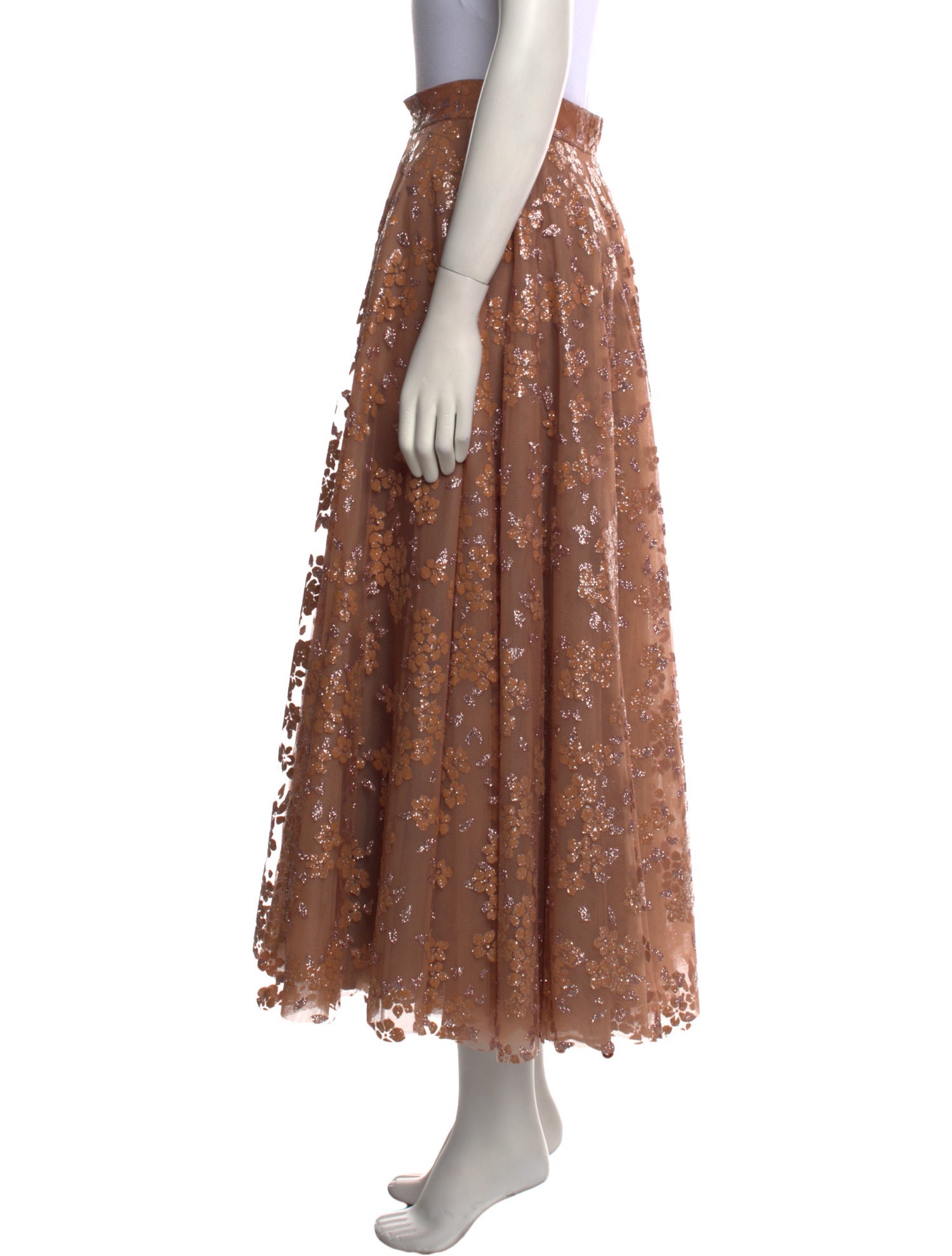 Scanlan Theodore Midi Length Skirt w/ Tags