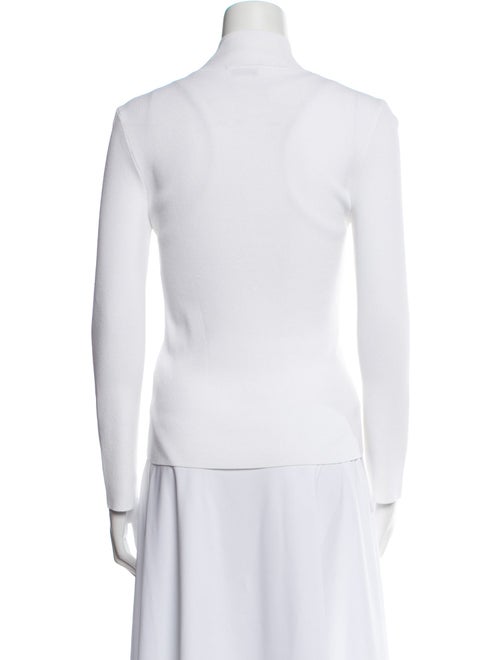 Scanlan Theodore Mock Neck Long Sleeve Top
