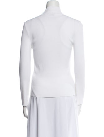 Scanlan Theodore Mock Neck Long Sleeve Top